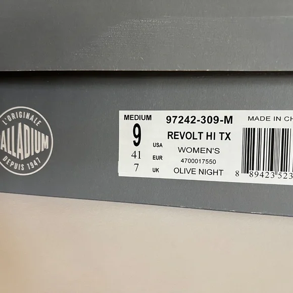 Palladium Revolt Hi Textile Boots WMS 9 (41) - olive - Picture 3 of 6